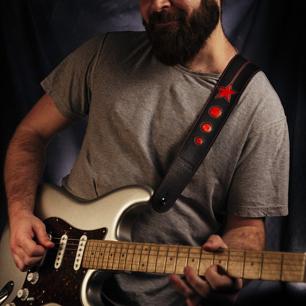 COSMONAUT - Black + Fire Red